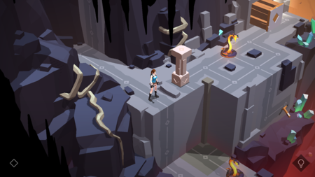 Lara Croft GO en oferta con una rebaja del 80% de descuento en Google Play ¡Sólo a 0,99 euros!