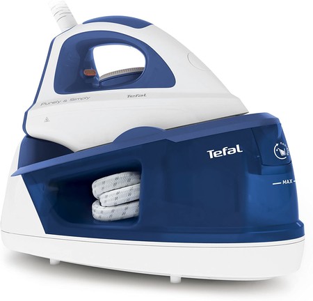 Oferta del día en el centro de planchado Tefal SV5020, de 2200 W de potencia y que hasta medianoche costará 69 euros