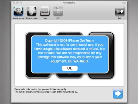 PwnageTool 3.0 disponible, realiza jailbreak al nuevo iPhone OS 3.0