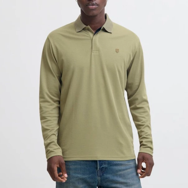 Jack & Jones Polo de hombre manga larga liso