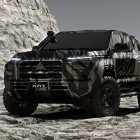El Mitsubishi L200 2024 se esconde bajo el camuflaje del este concepto llamado XRT Concept