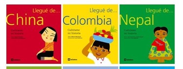 "Llegué de...", libros infantiles sobre la adopción