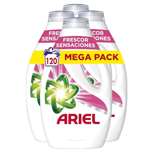 Ariel Detergente Lavadora Liquido, 120 Lavados