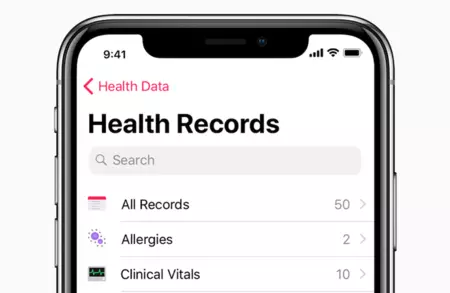 Appleの健康履歴