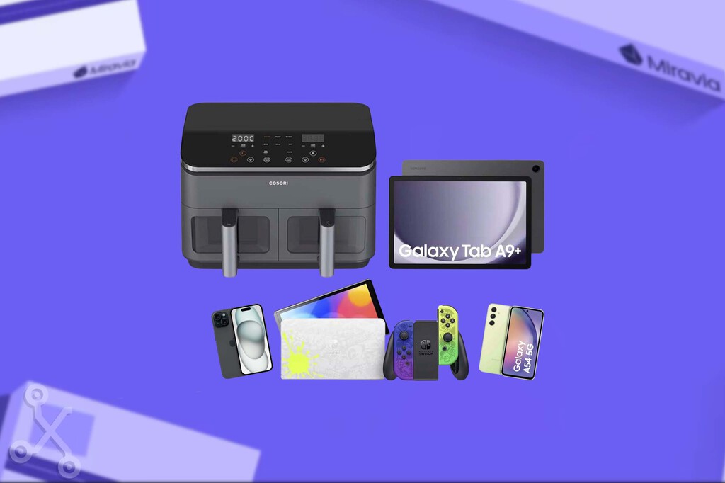 El Evening Drop de Miravia nos deja ofertones en teléfonos, tablets, consolas y más por tiempo limitado