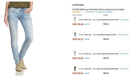 Chollos en tallas sueltas de pantalones, camisetas y sudaderas de marcas  como Tomy Hilfiger, G-Star, El Ganso o Quiksilver en Amazon