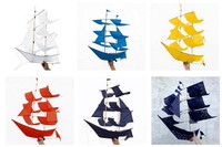 Cometa con forma de barco para navegar por las nubes 