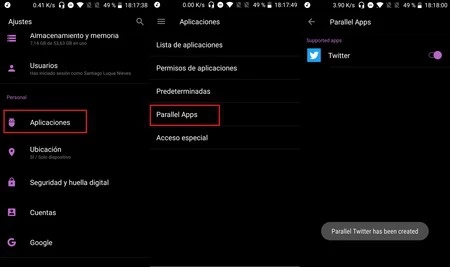 パラレルアプリ 1