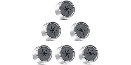 pack de seis colgadores para trapos de cocina