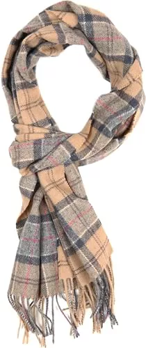Barbour Tartan Lambswool Scarf Dress-Bufandas