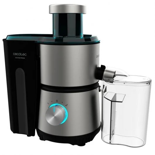 Licuadora - Cecotec Juice&Fresh 400 Titan Black, 400 W, O.35 l, 20.000 rpm, 2 Velocidades, Negro