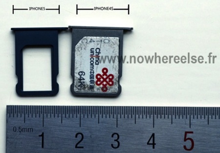 La bandeja nano-SIM del próximo iPhone podría ser así