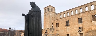 La Colegiata de Santa María del Mercado, en Berlanga de Duero (y el caimán)