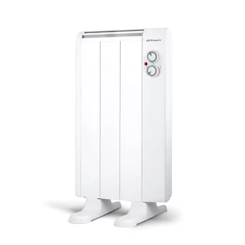 Orbegozo RRM 510 – Emisor térmico sin aceite, 3 elementos, 500 W, 2 niveles de potencia, color blanco