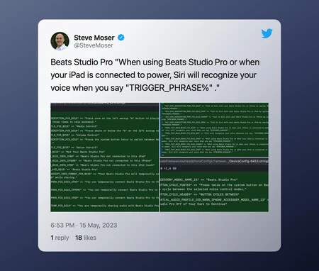 スティーブ・モーザーによるツイート