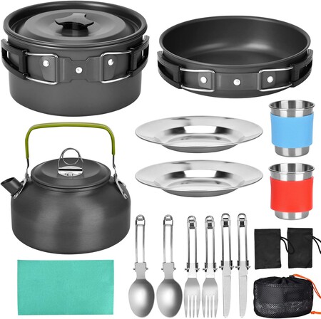 Kit de Utensilios Cocina Camping
