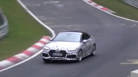 Escucha el rugir del futuro Audi RS5 en este vídeo