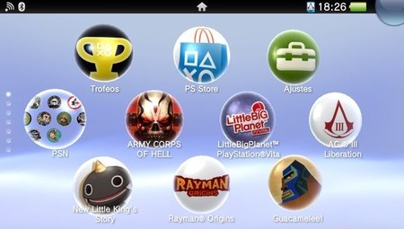 Llegan las carpetas con la nueva actualización de PS Vita