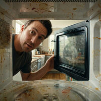 Cómo lograr que el microondas esté siempre impecable: el truco del papel absorbente