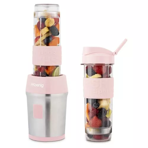 H.Koenig Mini batidora Smoothie maker Compacto 570 ml