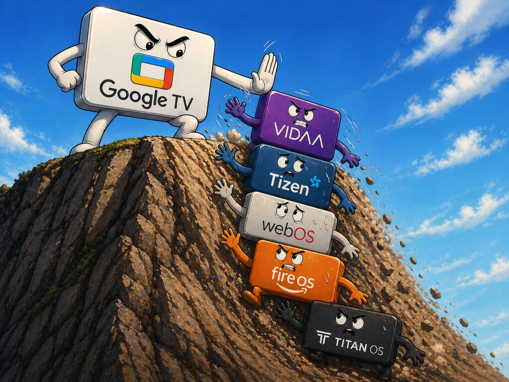 La batalla por el software de tu televisor está más reñida que nunca. Son malas noticias para Google 