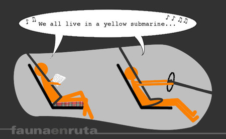 fauna en ruta - efecto submarino