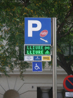 Parkings adaptados para motos en Barcelona