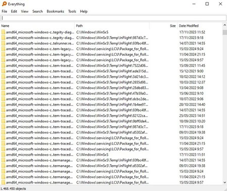 検索ボックスに用語を入力するだけです