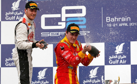 La lucha entre Fabio Leimer y Stefano Coletti en la GP2 sigue en Baréin