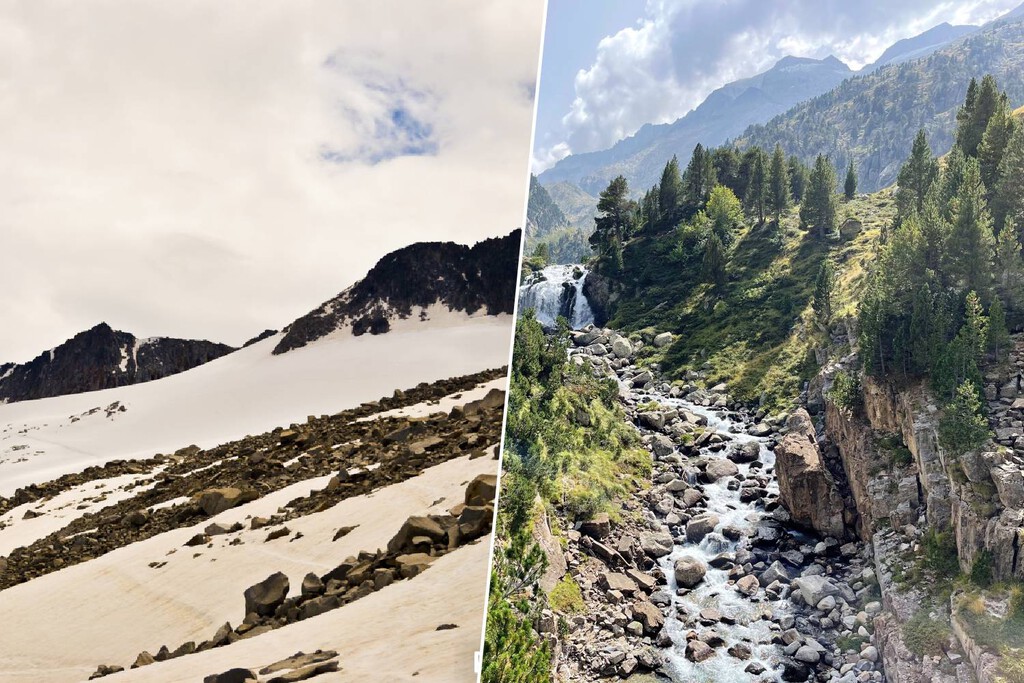 El mayor glaciar de España está en su agonía final, y esto marca un antes y un después en los Pirineos