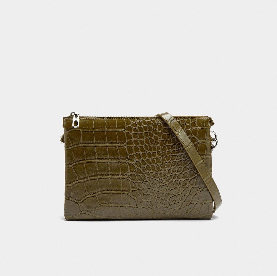 Bandolera verde caqui Parfois