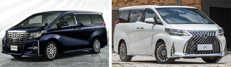 Toyota Alphard Lexus Lm 350