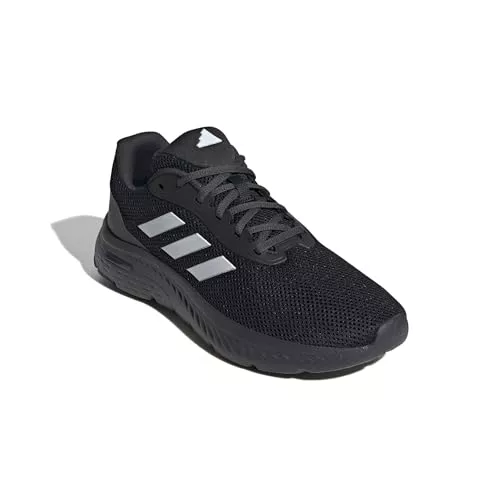 adidas Hombre Cloudfoam Move Shoes, Carbon/Cloud White/Core Black, 43 1/3 EU