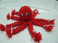 Manualidades divertidas: un pulpo de lana