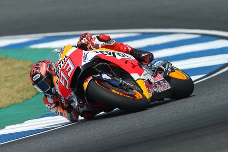 Marc Márquez domina en Buriram el segundo día de test, con y sin la nueva aerodinámica
