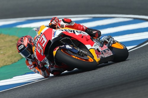 Marc Márquez domina en Buriram el segundo día de test, con y sin la nueva aerodinámica