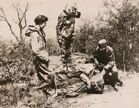 Artistas Mujeres Primera Guerra Mundial Camuflaje 5