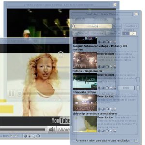 YoutubeCrazyVideos, reproductor de Youtube para el escritorio