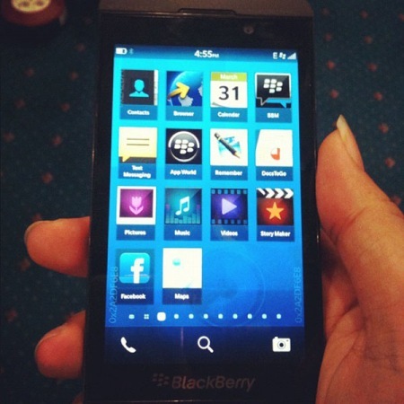 BlackBerry 10 L-Series en vídeo e imágenes