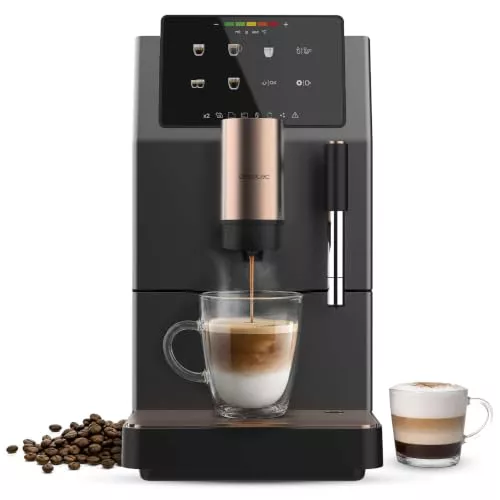 Cecotec Cafetera Superautomática Cremmaet Stretta Steam | 19 Bares, 1500W