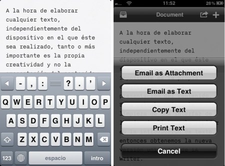 iA Writer, la quintaesencia del escriba, ahora también para iPhone