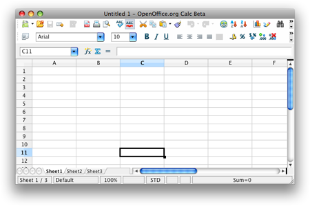 OpenOffice.org 3 Beta ya se puede probar