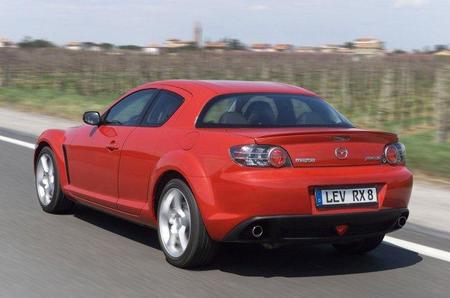 Mazda RX8 trasera