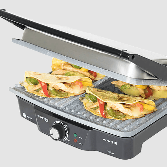 Parrilla eléctrica Cecotec Rock'Ngrill 2000 Stone Ceramic Mix&Grill