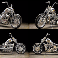 Ewan McGregor vende "The Machine", una custom única con el alma del mítico Indian Larry