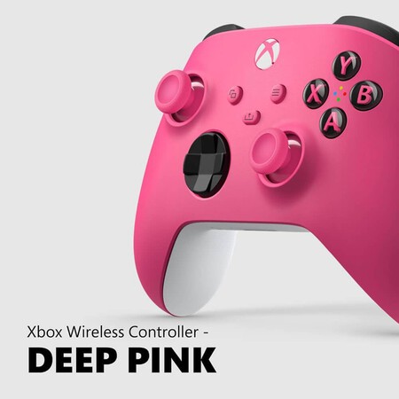 Deep pink Xbox