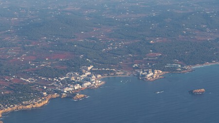 Eivissa Es Canar From Airplane