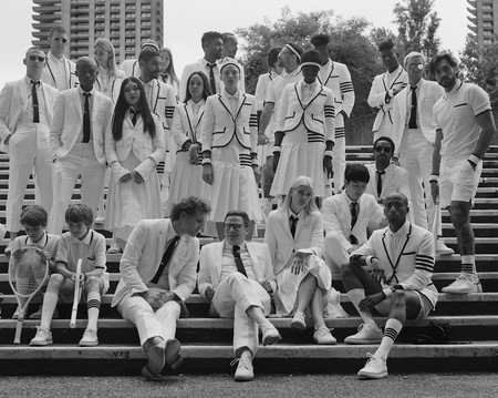 Inspirada en el tenis, Thom Browne lanza una colección especial para el verano