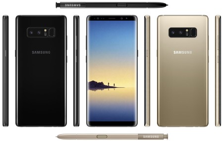 Los primeros renders del Note 8 lo confirman: cámara dual y mismo problema con el lector de huellas