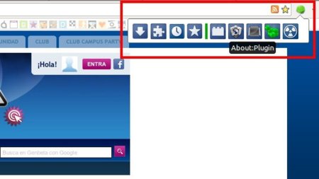 Megabutton: accede a las páginas especiales de Chrome desde un botón